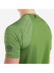 Umbro Green Pro Training Marl Poly T-Shirt - Image 5 of 5