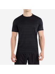Umbro Black Pro Training Marl Poly Black T-Shirt - Image 1 of 5