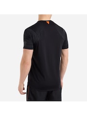 Umbro Black Pro Training Marl Poly Black T-Shirt - Image 2 of 5