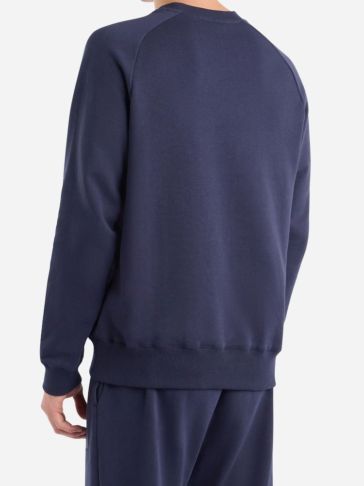 Umbro Blue Small Logo Sweatshirt - Bild 2 von 4