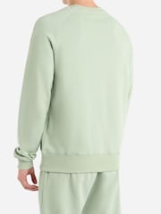 Umbro Green Small Logo Sweat Top - Image 2 of 4