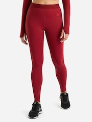 Umbro Red Pro Training Ribbed Leggings - Image 1 of 4