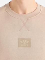 Pulovere Umbro crem cu logo mic - Image 3 of 4