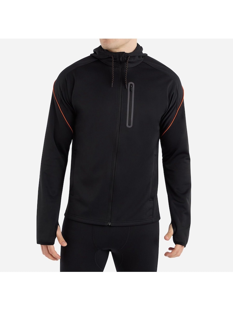 Umbro Black Pro Training FZ Hoodie - Image 1 of 5
