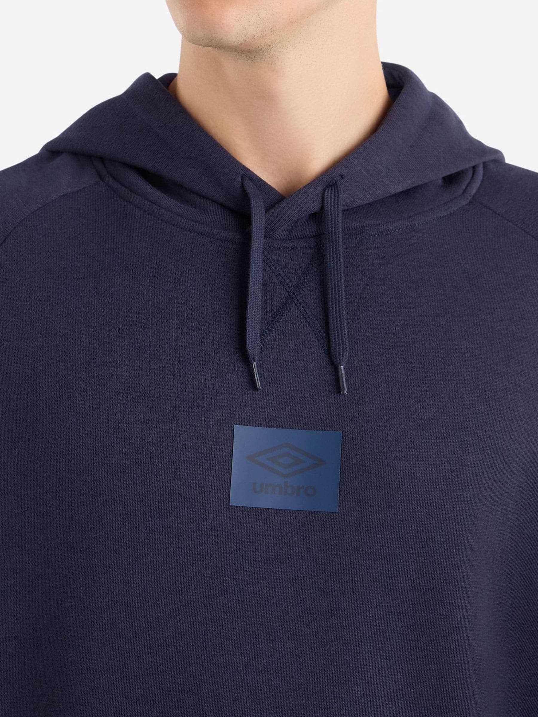 【UMBRO】 ★ Essential Small Logo Hooded T-Shirt ★ Buy Umbro Blue Small Logo Hoodie from Next USA