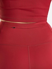 Umbro Red Pro Training 7/8 Leggings - Image 4 of 4