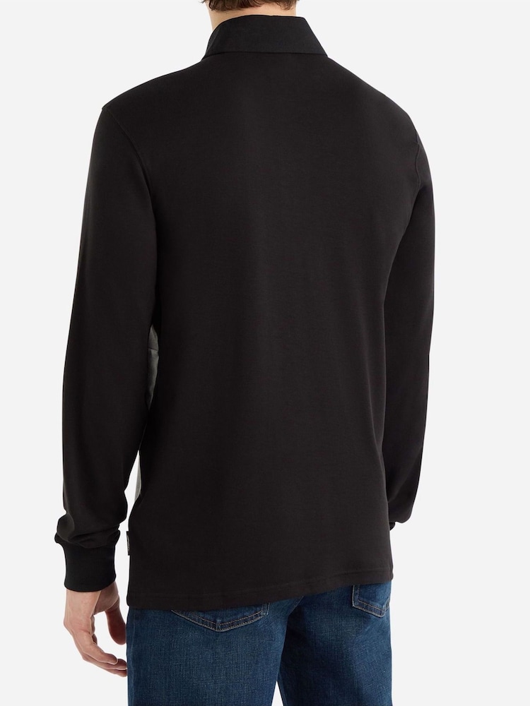Umbro Black 100% Cotton Rugby Jersey - Image 2 of 4