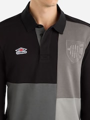 Umbro Black 100% Cotton Rugby Jersey - Image 3 of 4