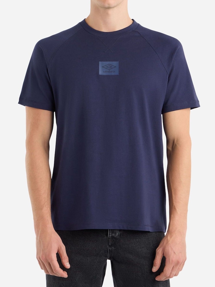 Umbro Small Logo 100% Cotton T-Shirt - Imagen 1 de 4