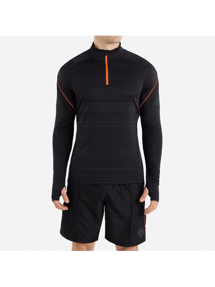 Umbro Black Pro Training Quarter Zip Top - Image 1 of 5