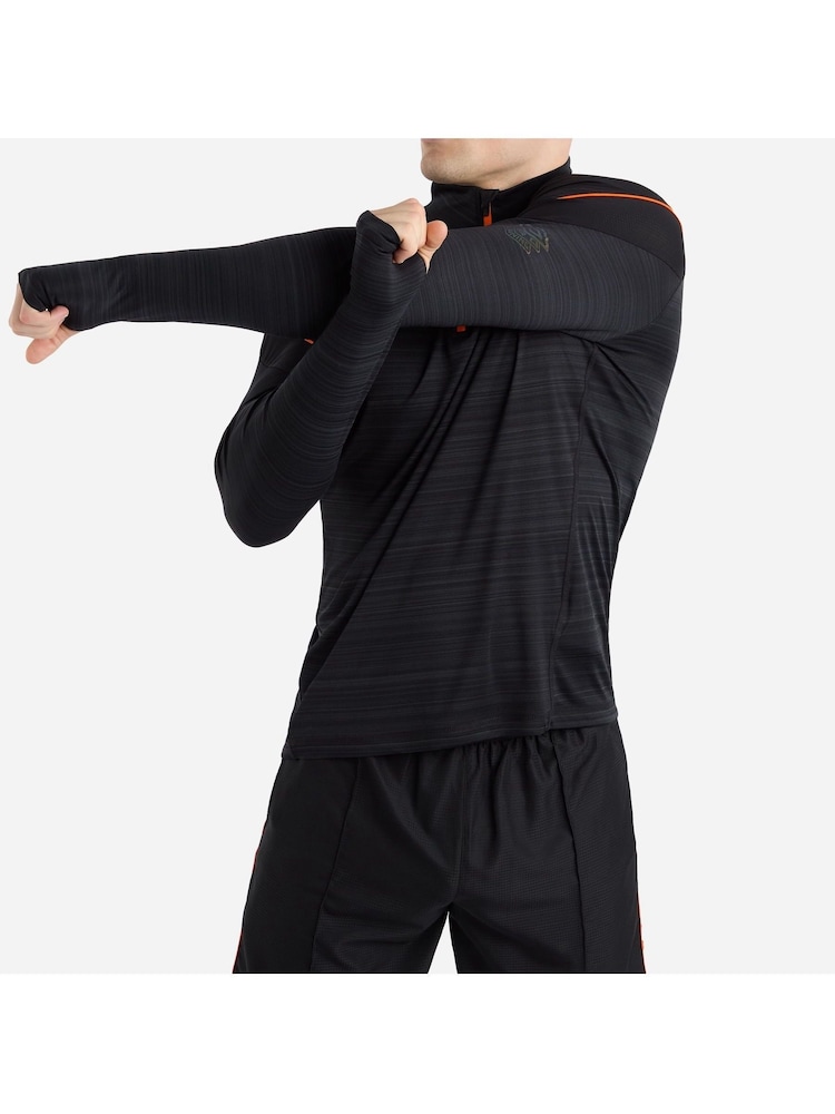Umbro Black Pro Training Quarter Zip Top - Image 2 of 5