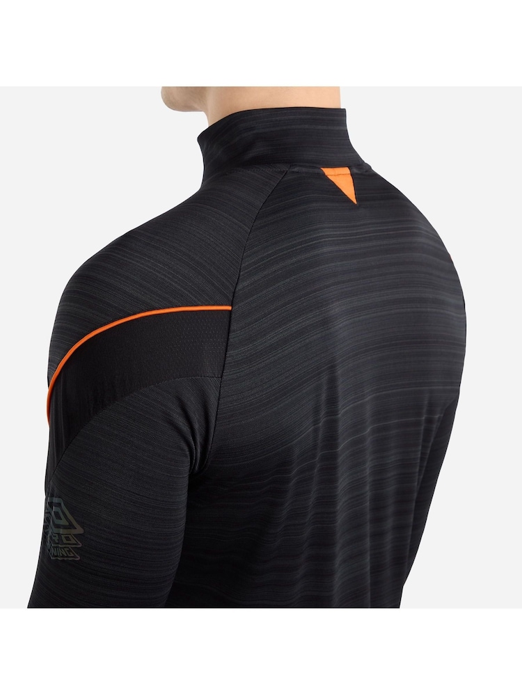 Umbro Black Pro Training Quarter Zip Top - Image 5 of 5