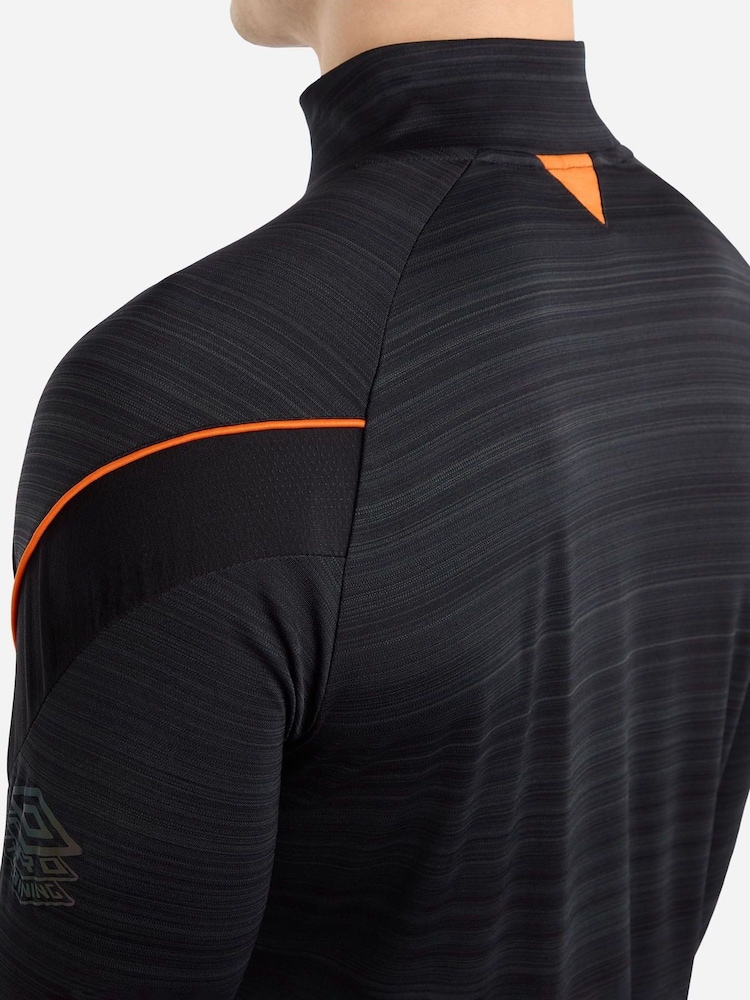 Umbro Black Pro Training Quarter Zip Top - Image 5 of 5 Umbro Black Pro Training Quarter Zip Top - Image 5 of 5