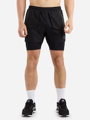 Negro - Pantalones cortos deportivos Elite Pro Hybrid de Umbro - Imagen 1 de 5