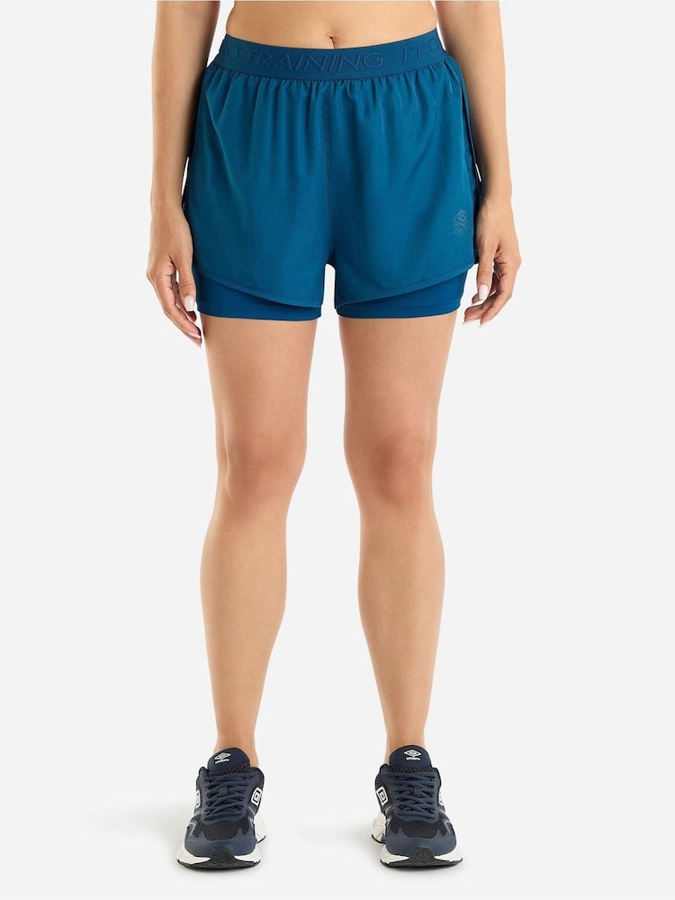 Umbro Pro Training Hybrid Shorts - Image 1 of 4