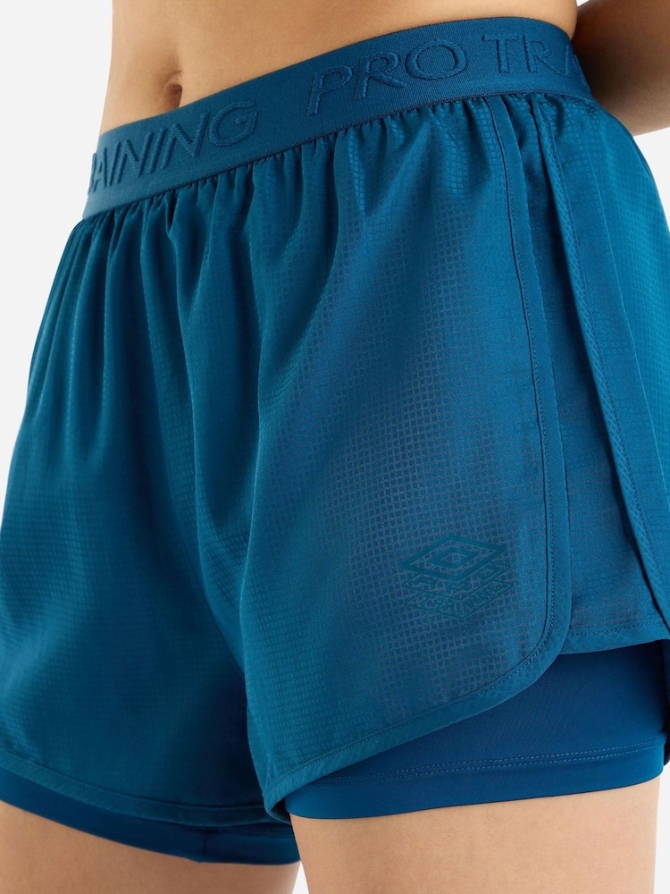 Umbro Pro Training Hybrid Shorts - Image 4 of 4