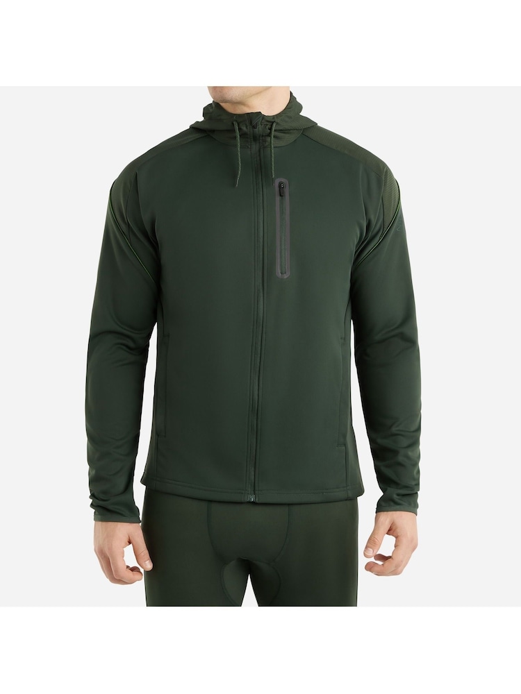 Umbro Green Pro Training FZ Hoodie - Image 2 of 5