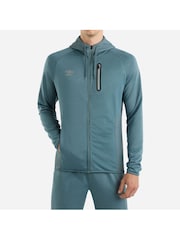 Umbro Blue Sportswear Full Zip Hoodie - Image 1 of 4