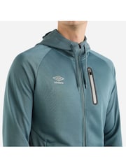 Umbro Blue Sportswear Full Zip Hoodie - Image 4 of 4