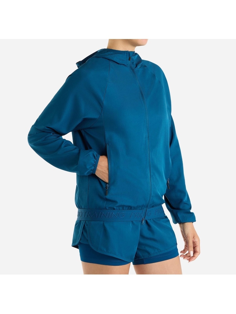 Umbro Blue Pro Training Windbreaker Jacket - Image 1 of 4