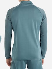 Umbro Blue Blue Sportswear Quarter Zip Sweatshirt - Image 2 of 4