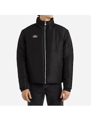 Umbro Black Reversible Puffer Jacket - Image 1 of 4