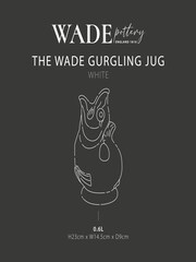 Wade White Small Original Gurgle Fish Jug - Image 6 of 10