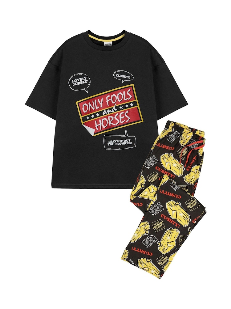 Vanilla Underground Green Mens 100% Cotton Only Fools Horses Sweatshirt and Joggers Set - Image 1 of 6