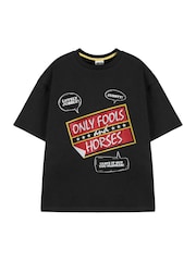 Vanilla Underground Green Mens 100% Cotton Only Fools Horses Sweatshirt and Joggers Set - Image 2 of 6