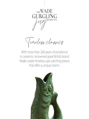 Wade Forest Green Small Original Gurgle Fish Jug - Image 9 of 10