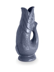 Wade Grey Large Original Gurgle Fish Vase Jug - Image 1 of 10