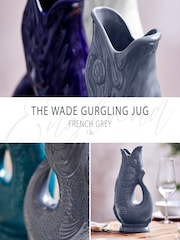 Wade Grey Large Original Gurgle Fish Vase Jug - Image 2 of 10
