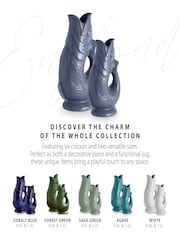 Wade Grey Large Original Gurgle Fish Vase Jug - Image 8 of 10