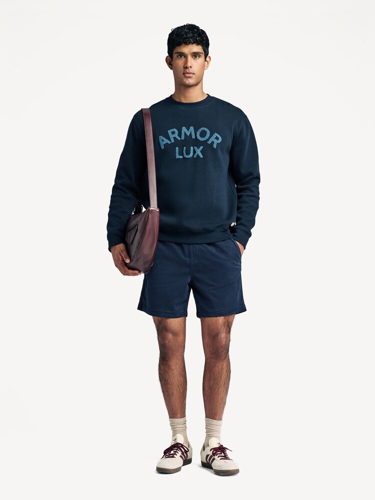 NN.07 Blue Gregor Drawstring Shorts - Image 2 of 6