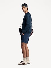 NN.07 Blue Gregor Drawstring Shorts - Image 5 of 6