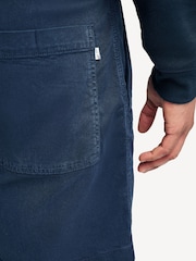 NN.07 Blue Gregor Drawstring Shorts - Image 6 of 6