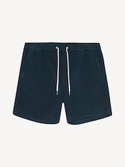 NN.07 Blue Gregor Drawstring Shorts - Image 7 of 8
