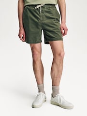 NN.07 Green Gregor Drawstring Shorts - Image 6 of 11