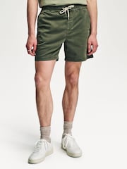 NN.07 Green Gregor Drawstring Shorts - Image 7 of 11