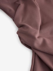 Brown Aysmmetric Shoulder Sleevless Top - Image 7 of 7