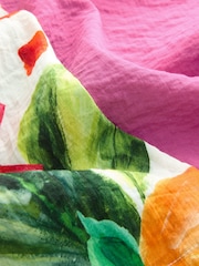 Estampado rosa liso y frutas multicolor - Textured Fabric Boxy T-Shirts 2 Pack - Imagen 10 de 12