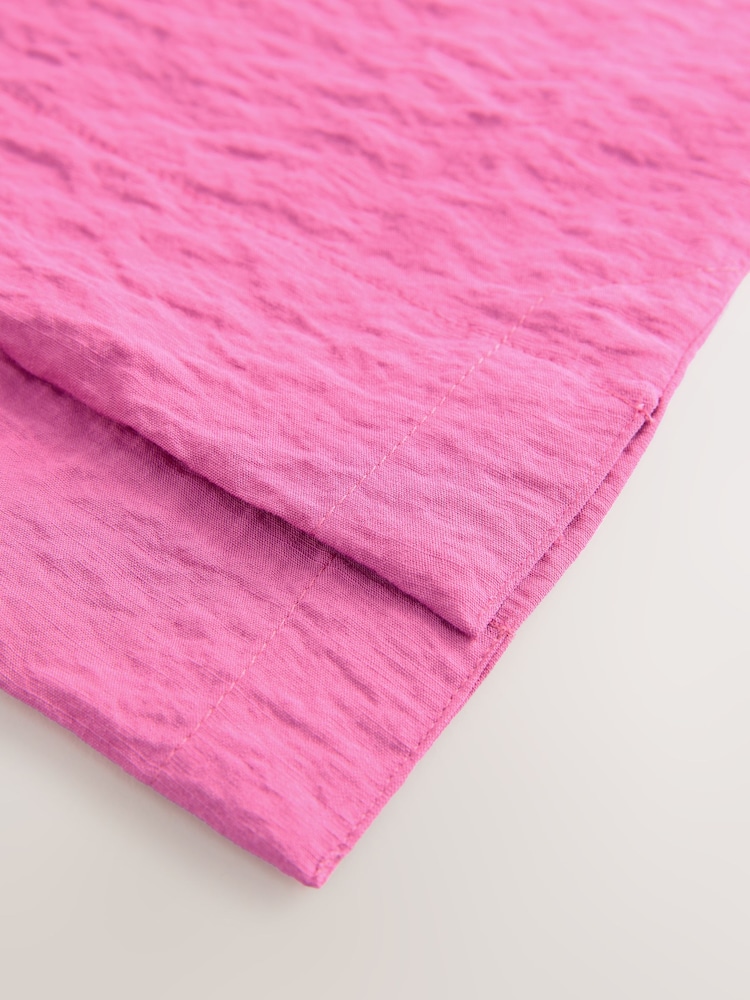 Estampado rosa liso y frutas multicolor - Textured Fabric Boxy T-Shirts 2 Pack - Imagen 12 de 12