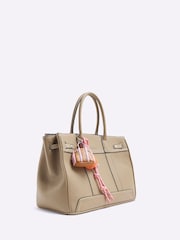 River Island Brown Charmed Tote Bag - Image 3 of 6