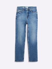 River Island Blue High Waisted Slim Fit Ankle Jeans - Image 5 of 6