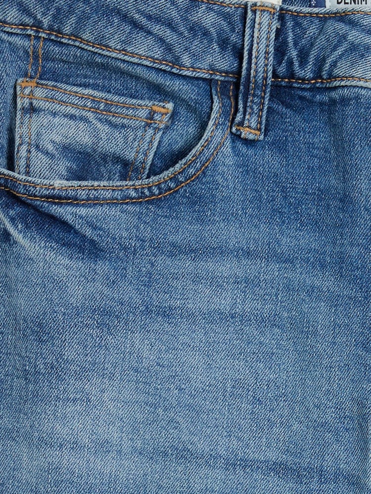 River Island Blue High Waisted Slim Fit Ankle Jeans - Image 6 of 6