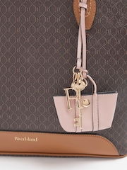 River Island Brown Side Tie Shopper Bag - Image 6 of 6