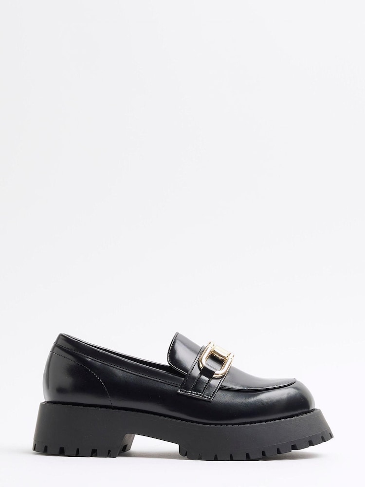 Лоферы на массивной подошве с отделкой River Island - Image 1 of 6