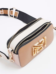 Коричневый - River Island Camera Cross-Body Bag - Image 4 of 5