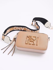 Коричневый - River Island Camera Cross-Body Bag - Image 5 of 5