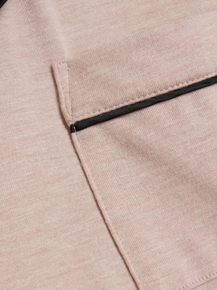 River Island Pink Lace Trim Shirt and Trousers Pyjamas Set - Image 7 of 7